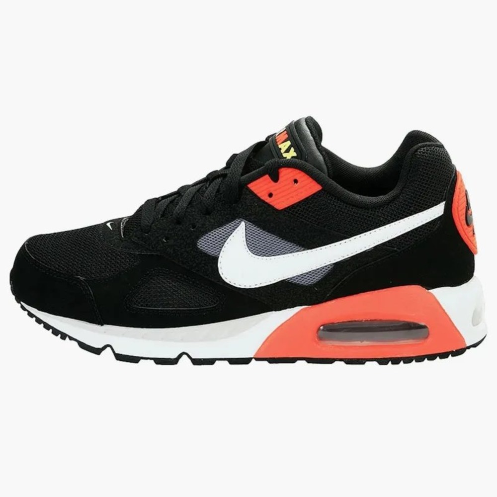 Nike Air Max IVO Mens Size 13 Black White Bright Crimson Running Sneakers Shoes
